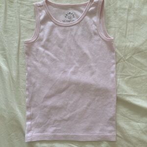 Primary girls organic cotton tank top